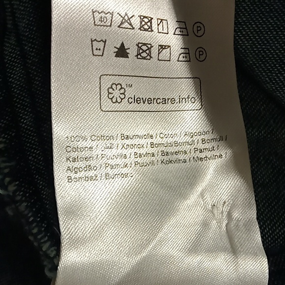 Denim Wrap Mini Skirt in Blue - Picture 6 of 7